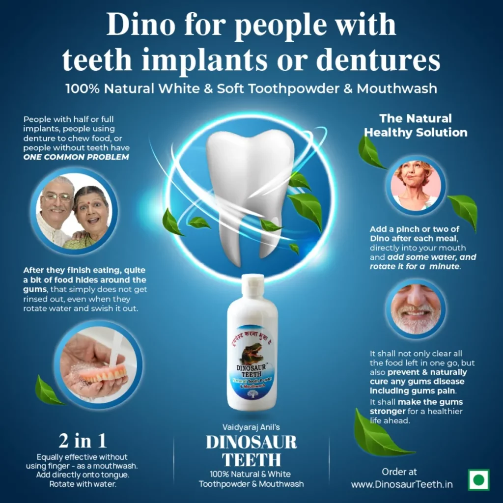 Using Dino for People With Implants and Dentures